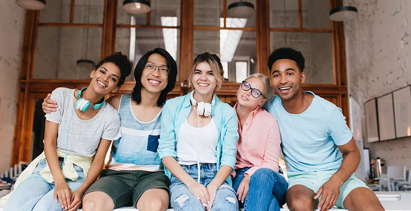 顧客グループ写真